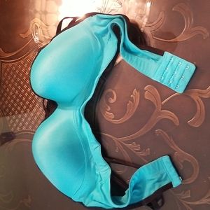 Sports Bra Flirtitude XL Blue & Black Back Straps